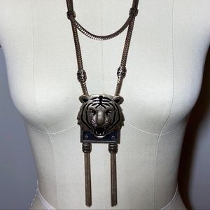 ZARA lion head necklace